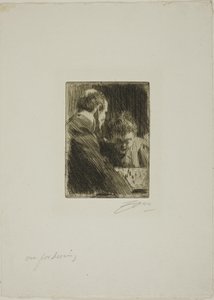 Schachspieler von Anders Zorn
