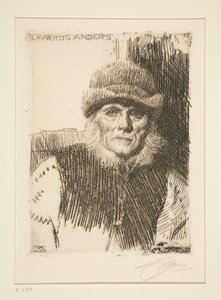Dalekarlischer Bauer von Anders Zorn