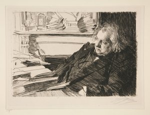 Ernest Renan von Anders Zorn
