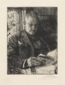 Mitreisender Herr Ch. Deering von Anders Zorn