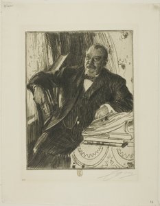 Grover Cleveland II von Anders Leonard Zorn