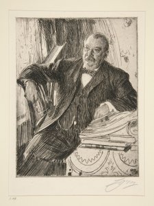 Grover Cleveland II von Anders Leonard Zorn