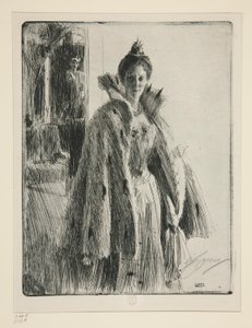 Ihre Königliche Hoheit Prinzessin Ingeborg von Schweden II von Anders Leonard Zorn
