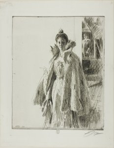 Ihre Königliche Hoheit Prinzessin Ingeborg von Schweden I von Anders Leonard Zorn