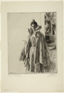 Ihre Königliche Hoheit Prinzessin Ingeborg von Schweden I von Anders Leonard Zorn