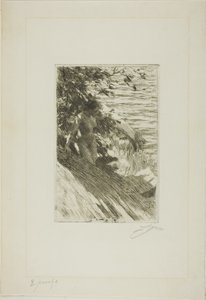 Die große Badende von Anders Leonard Zorn