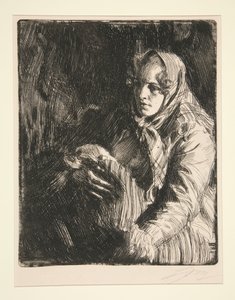 Madonna von Anders Zorn