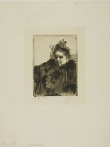 Mme Simon I von Anders Leonard Zorn