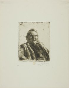 Alter Soldat ("Prinsen") von Anders Leonard Zorn