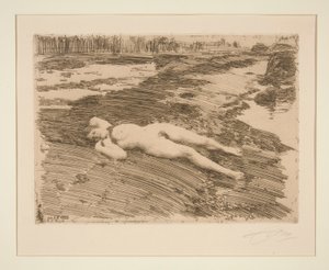 Am Strand von Anders Leonard Zorn