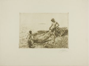 Seewärts Skerries von Anders Leonard Zorn