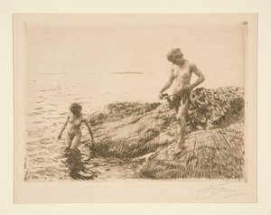 Seewärts gelegene Schären von Anders Leonard Zorn