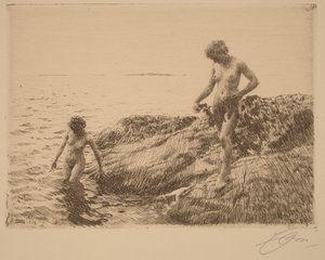 Seewärtige Schären von Anders Zorn