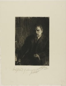 Selbstporträt 1904 I von Anders Leonard Zorn