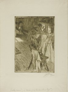 Sonntagmorgen von Anders Leonard Zorn