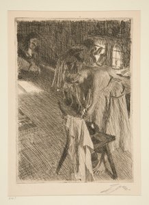Sonntagmorgen von Anders Leonard Zorn