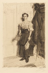Die Putzfrau von Anders Zorn