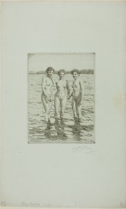 Die drei Grazien von Anders Leonard Zorn