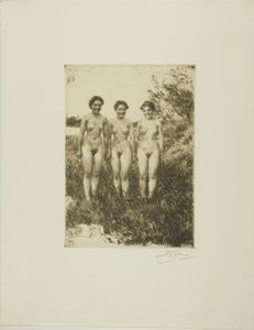 Drei Schwestern von Anders Leonard Zorn