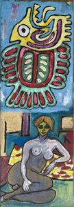 Mythologische Figur und weiblicher Akt, 2012 von Ando Gilardi