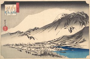 Abendschnee auf dem Berg Hira, ca. 1832