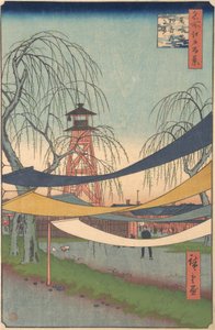 Hatsune no Baba, Bakurocho von Ando Hiroshige