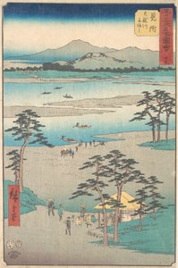 Mitsuke, 1855 von Ando Hiroshige