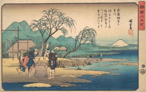 Musashi: Chofu no Tamagawa von Ando Hiroshige