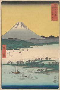 Kiefernhaine von Miho in der Provinz Suruga von Ando Hiroshige