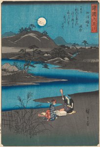 Sechs Juwelenflüsse aus verschiedenen Provinzen von Ando Hiroshige