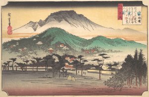 Abendläuten im Mii-Tempel von Ando Hiroshige