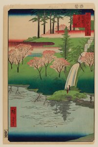 Chiyogaike-Teich, Meguro von Ando or Utagawa Hiroshige