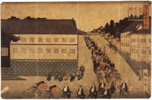 Prozession des Daimyo