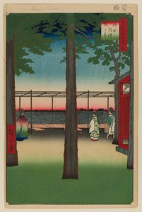 Morgendämmerung am Kanda Myojin Schrein