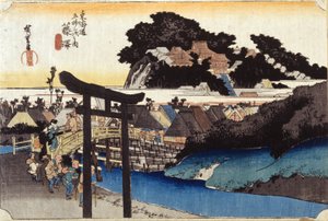 Fujisawa von Ando or Utagawa Hiroshige