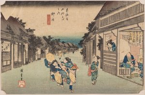 Goyu von Ando or Utagawa Hiroshige