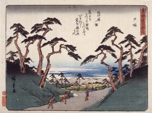 Hodogaya von Ando or Utagawa Hiroshige