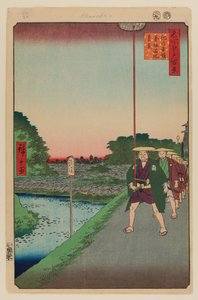 Kinokuni Hügel und Fernblick auf Akasaka Tameike