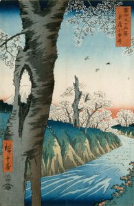 Koganei in der Provinz Musashi von Ando or Utagawa Hiroshige