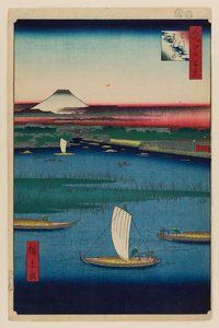Mitsumata Wakarenofuchi von Ando or Utagawa Hiroshige