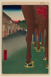 Naito Shinjuku, Yotsuya von Ando or Utagawa Hiroshige