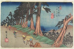 Nr. 26 Mochizuki von Ando or Utagawa Hiroshige