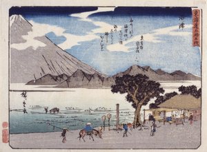 Numazu von Ando or Utagawa Hiroshige