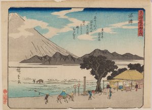 Numazu von Ando or Utagawa Hiroshige
