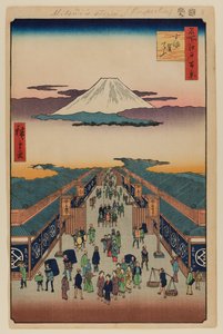 Suruga-cho von Ando or Utagawa Hiroshige