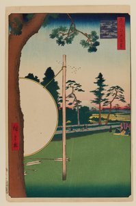 Takata-Reitgelände von Ando or Utagawa Hiroshige
