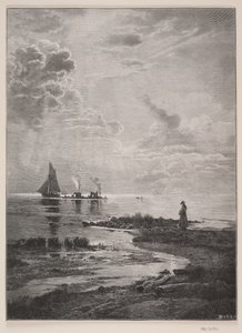 Aussicht von der Strandpromenade von André Bork