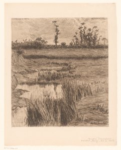 Landschaft in der Bretagne von André Dauchez