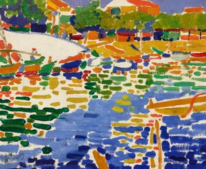 Boote an der L’Estaque vertäut
