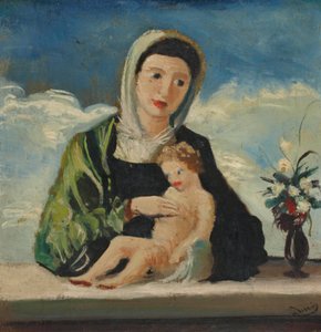 Die Jungfrau und das Kind (Nach Bellini) von Andre Derain